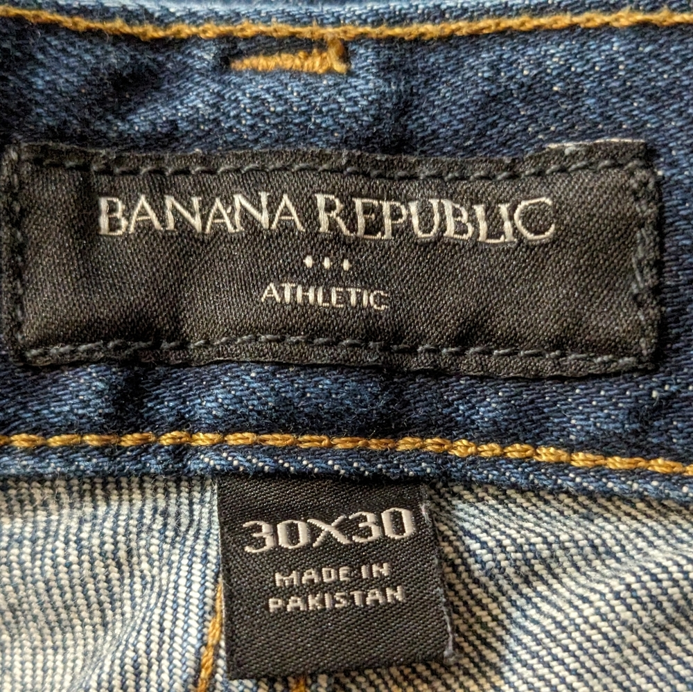 Banana Republic Athletic Fit Jeans 30x30 - Picture 6 of 14
